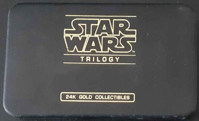 Star Wars Trilogy - 24K Gold Collectibles